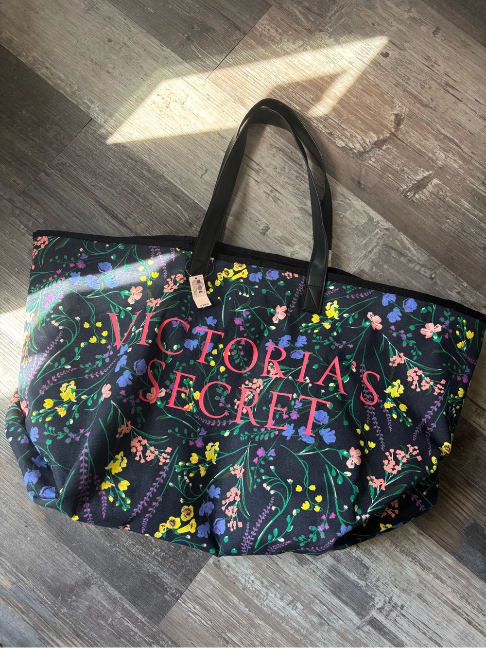 Victoria's Secret Large Floral Tote Bag